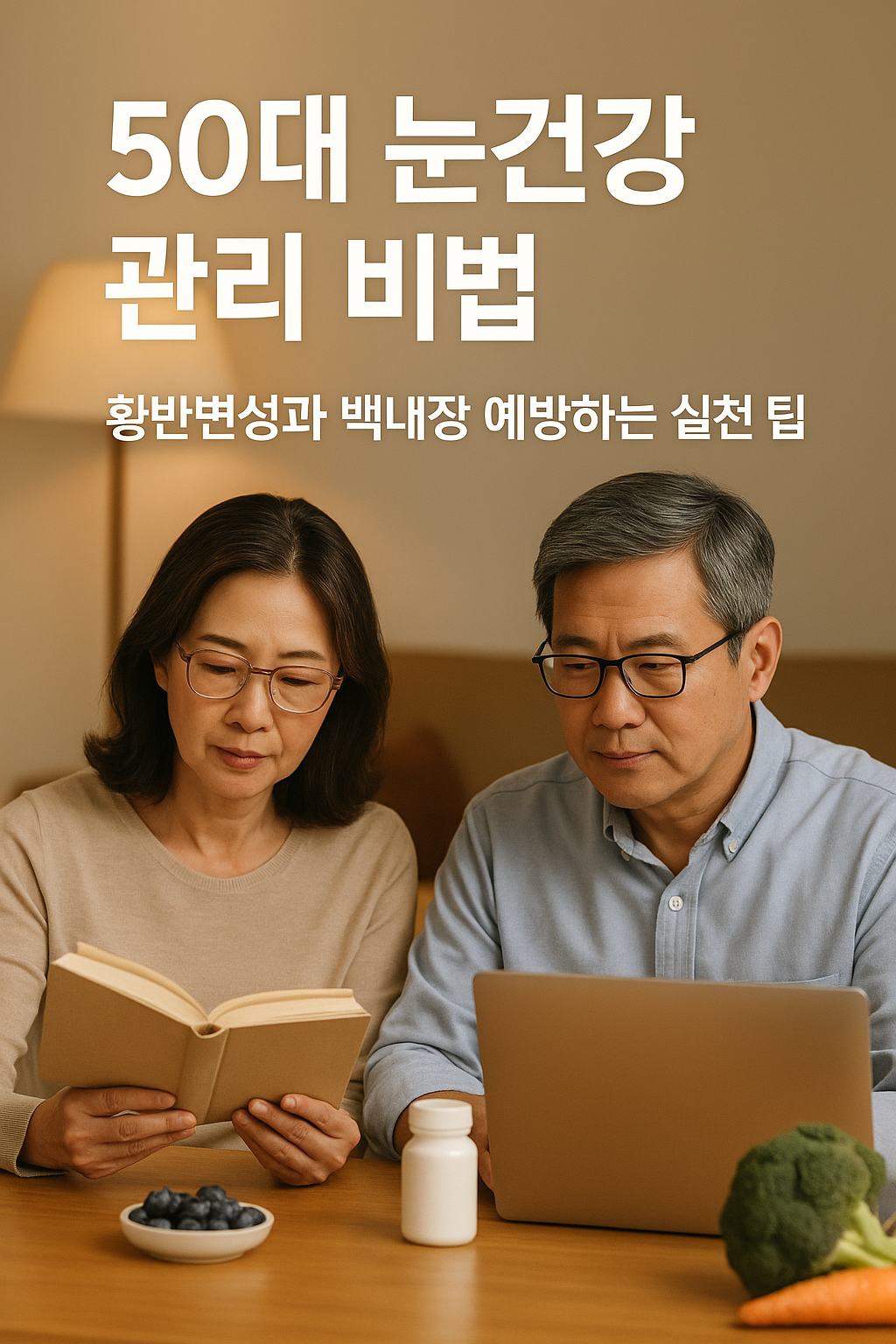 50대 눈 건강 관리 비법