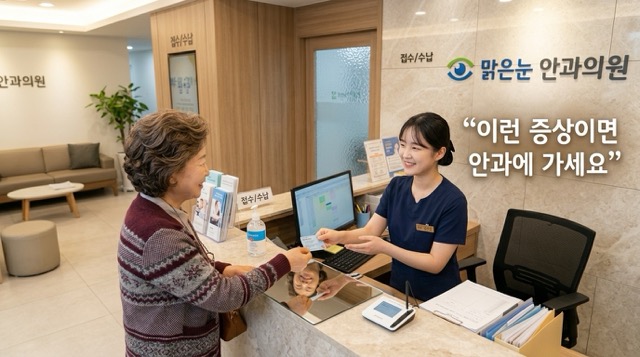 결막염 병원 방문 시기 안과
