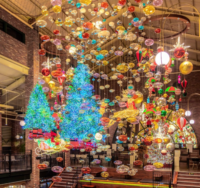 고양시 크리스마스 분위기 식당