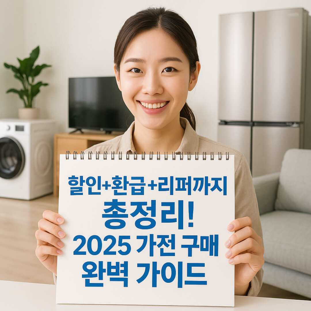 가전제품 싸게 사는 법