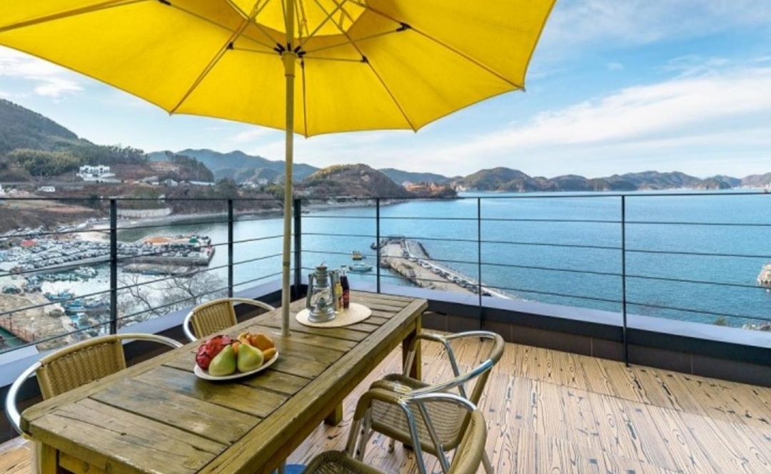 거제 생각속의 집 개별 바베큐장