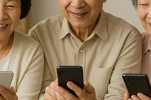 시니어 세대를 위한 스마트폰 활용법