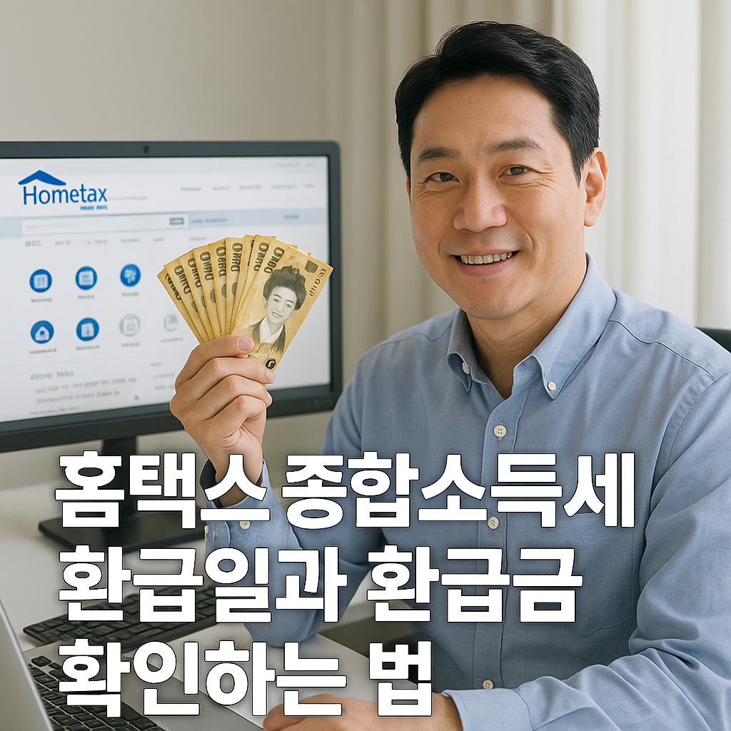종합소득세 환급일과 환급금 확인