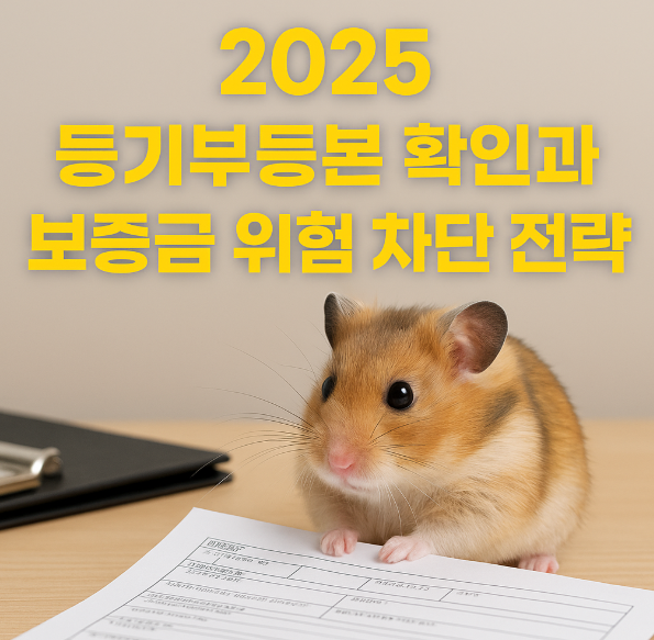 2025 등기부등본 확인과 보증금 위험 차단 전략