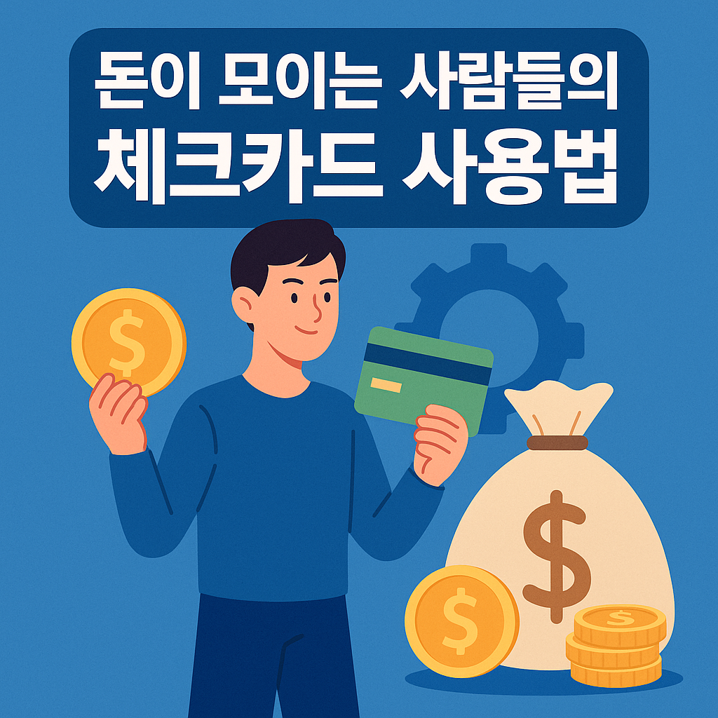 돈이 모이는 사람들의 체크카드 사용법