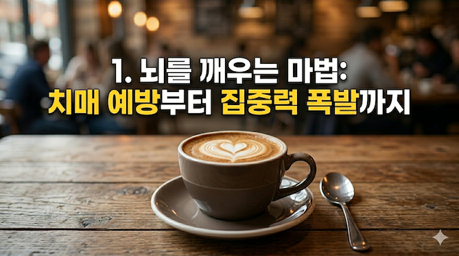 . 뇌를 깨우는 마법: 치매 예방부터 집중력 폭발까지