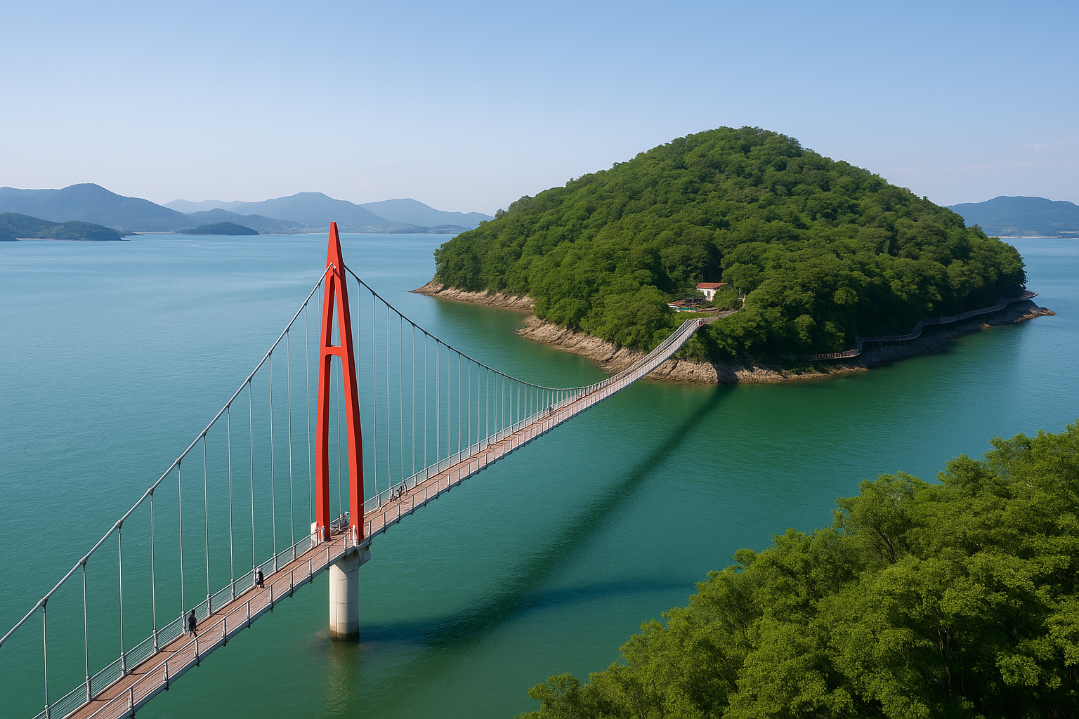 가우도 출렁다리