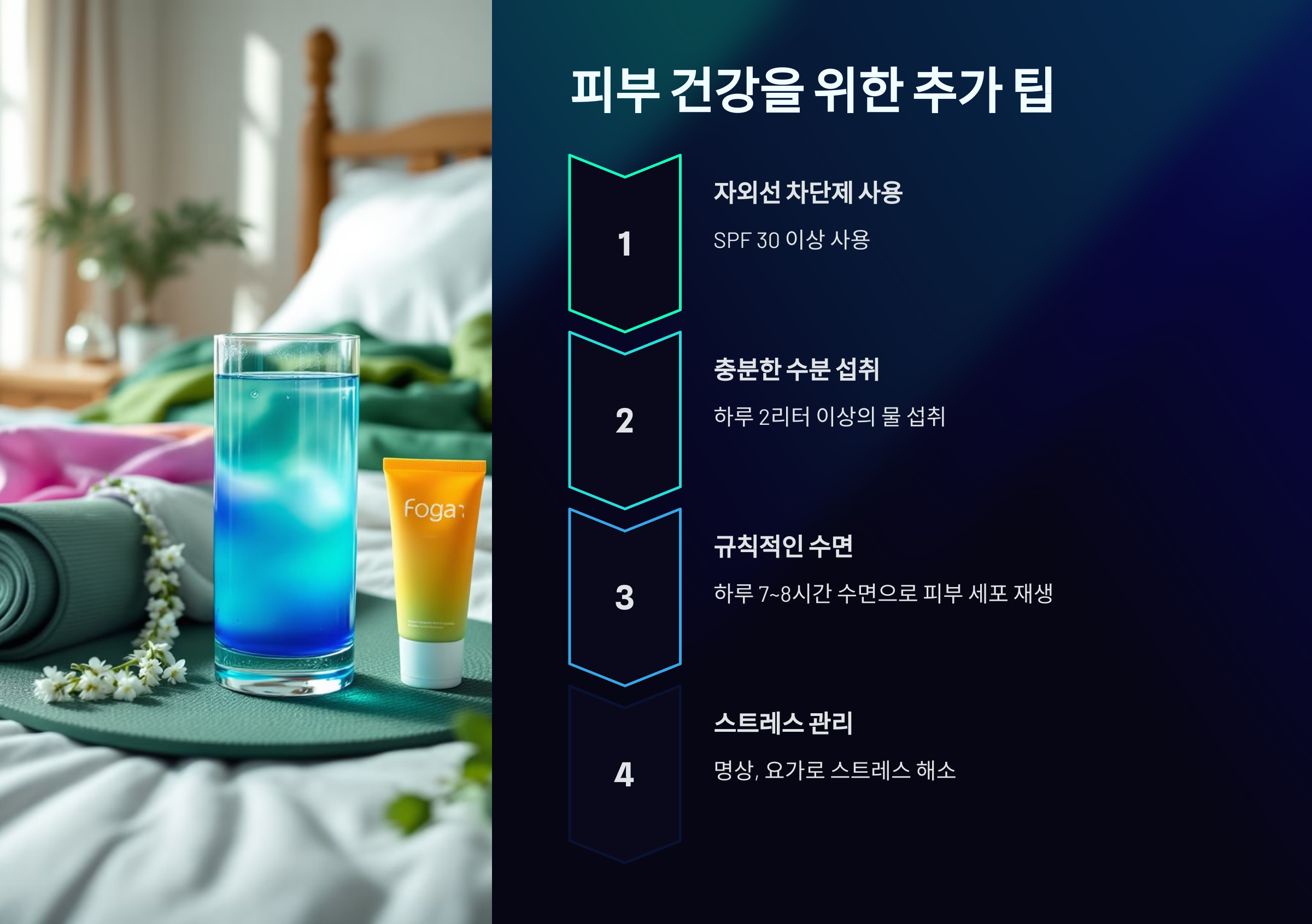 피부에 좋은 비타민 추가 팁