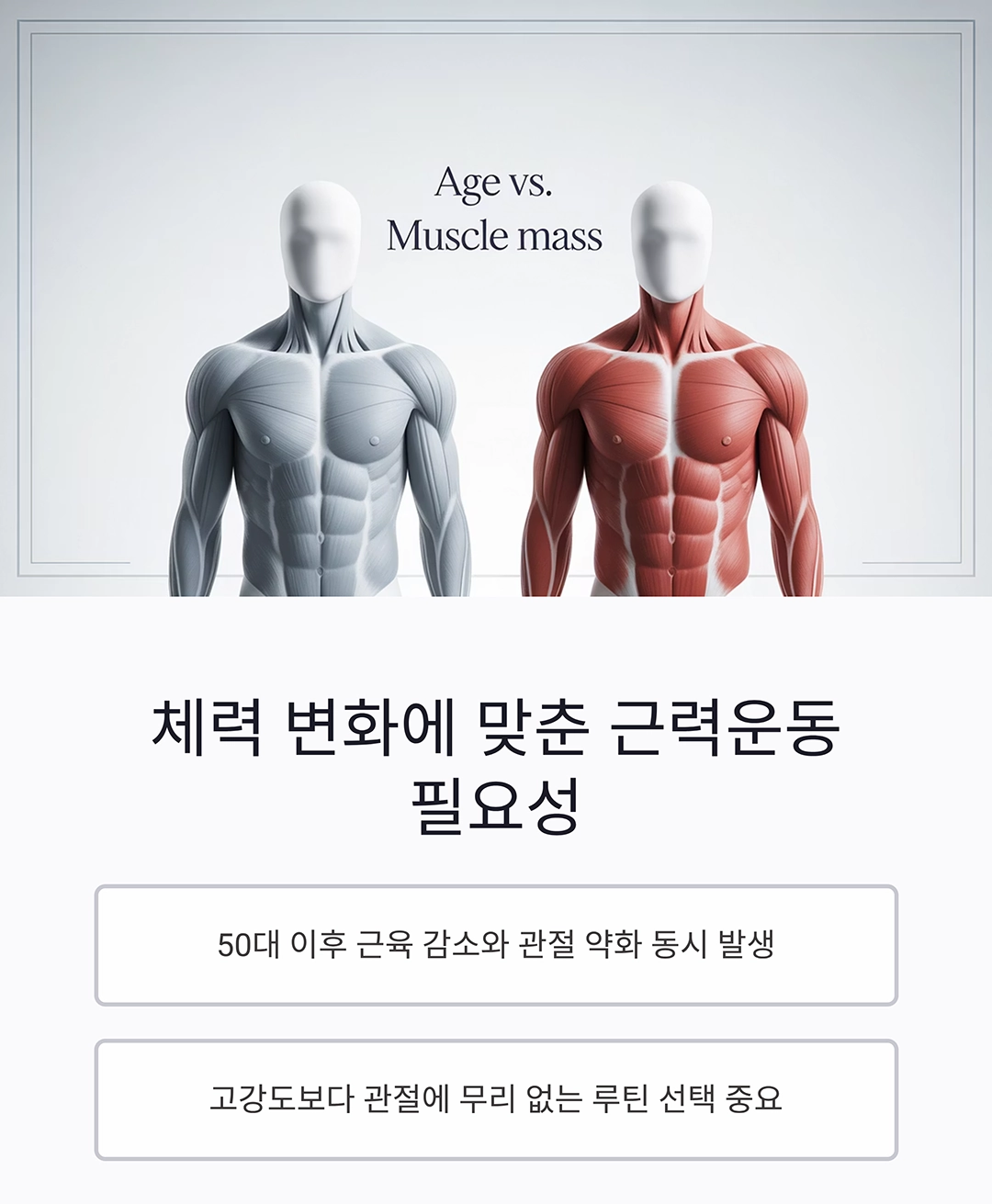 50대 이후 근력운동 루틴, 10년 젊어지는 비밀 공개