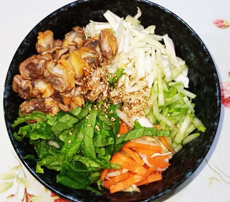 꼬막 비빔밥 레시피 (영양만점 레시피)