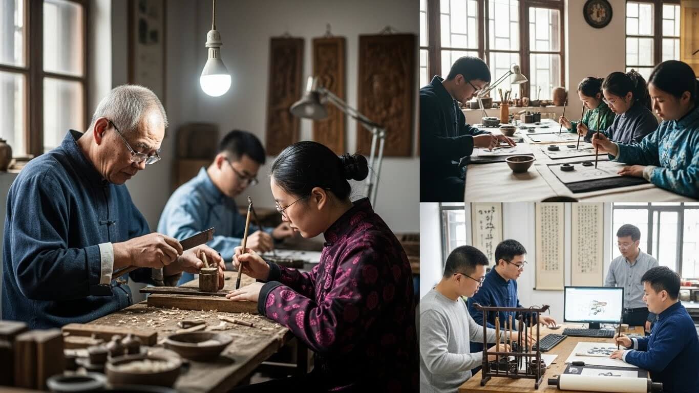 전통을 잇는 마지막 세대 관련 사진