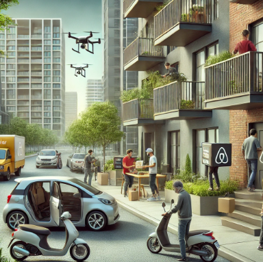 공유경제의 확산이 전통산업과 고용시장에 미치는 파급 효과