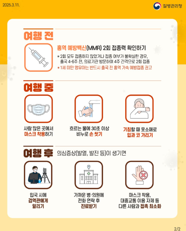 홍역 감염 경로