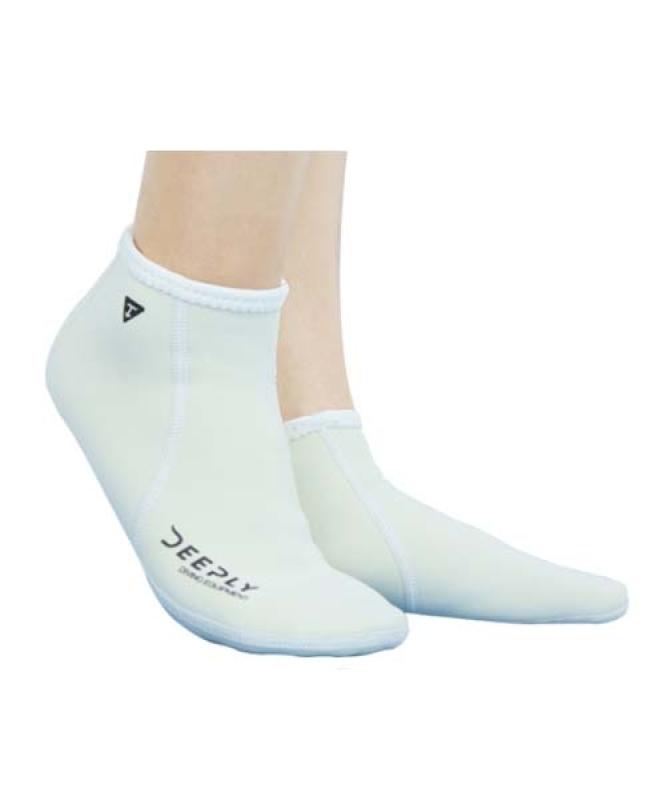 화이트 앵클컷 숏삭스 2mm