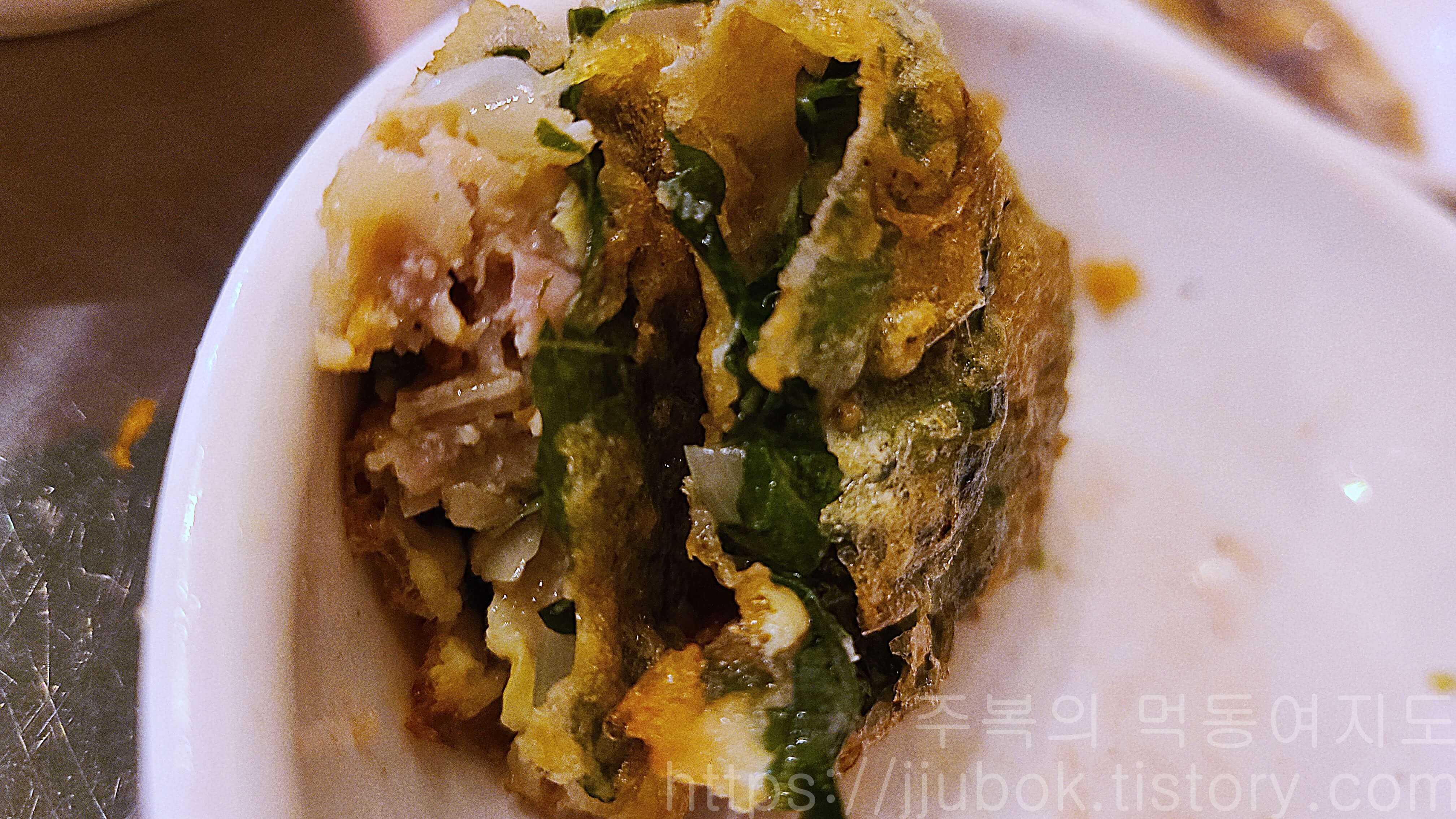 더종로빈대떡-모둠전-깻잎전-맛