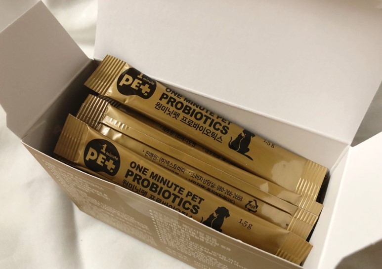 강아지영양제 원미닛펫 프로바이오틱스 후기