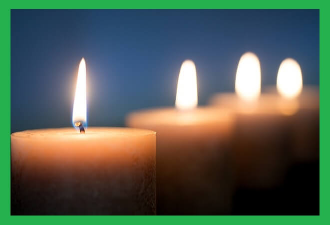 장례식-촛불
