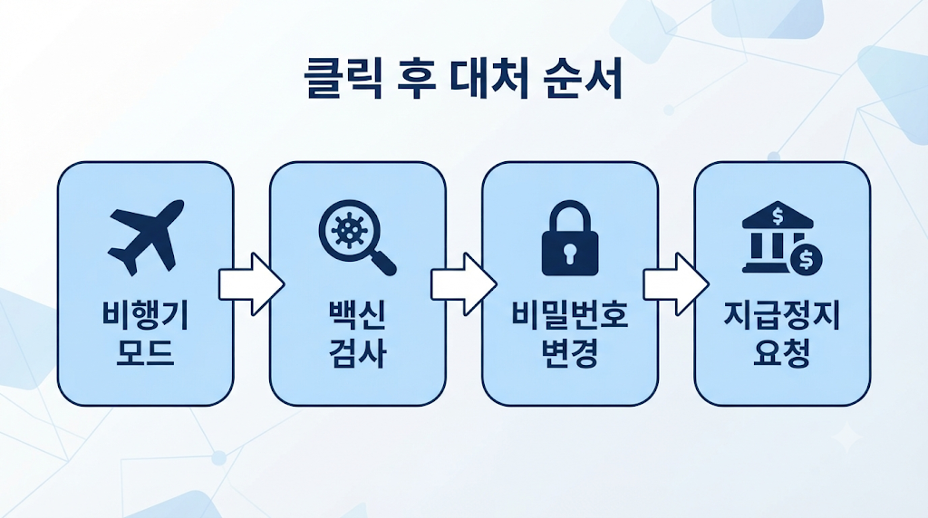 스미싱 피해 대처 순서