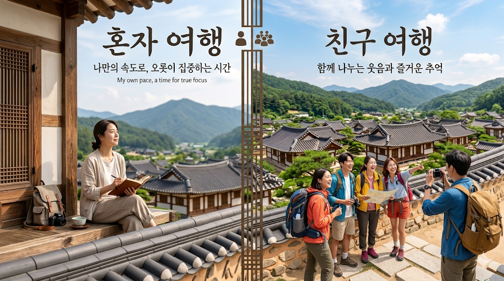 혼자 여행 vs 친구 여행, 어떤 선택이 더 좋을까? 현실 비교