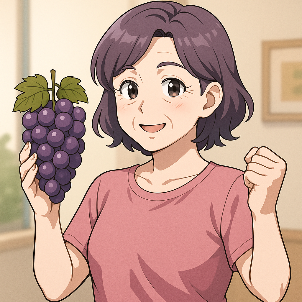 폐경기 이후 근력 감소, 포도로 관리 가능할까?