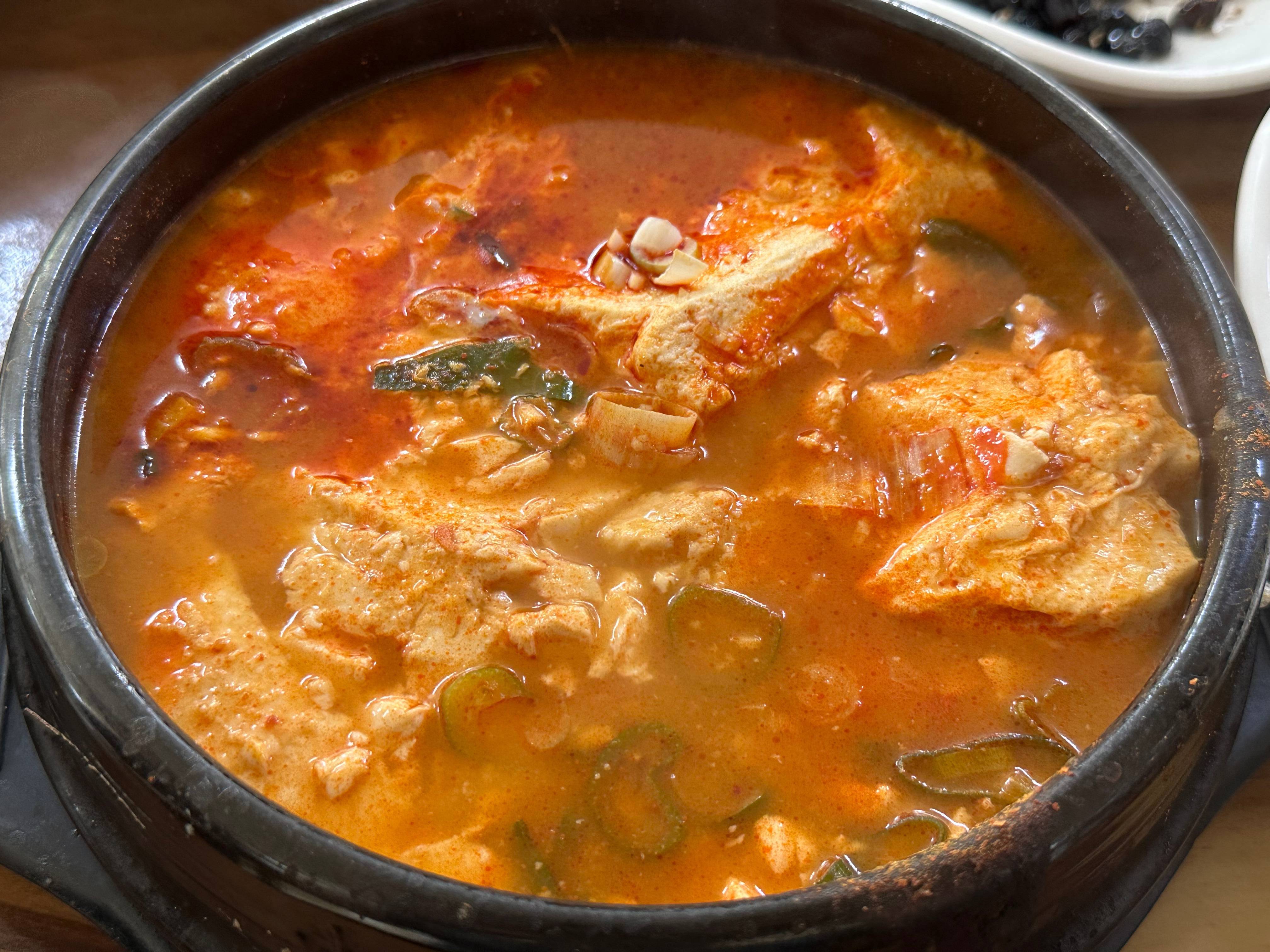 매콤순두부찌개