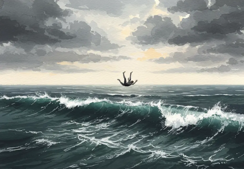 바다에 빠지는 꿈해몽