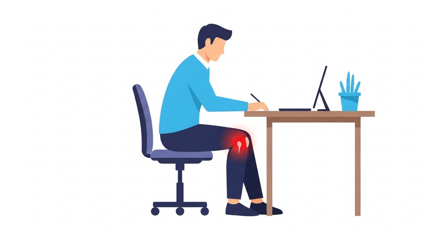 앉는 자세가 만든 병: 연골연화증