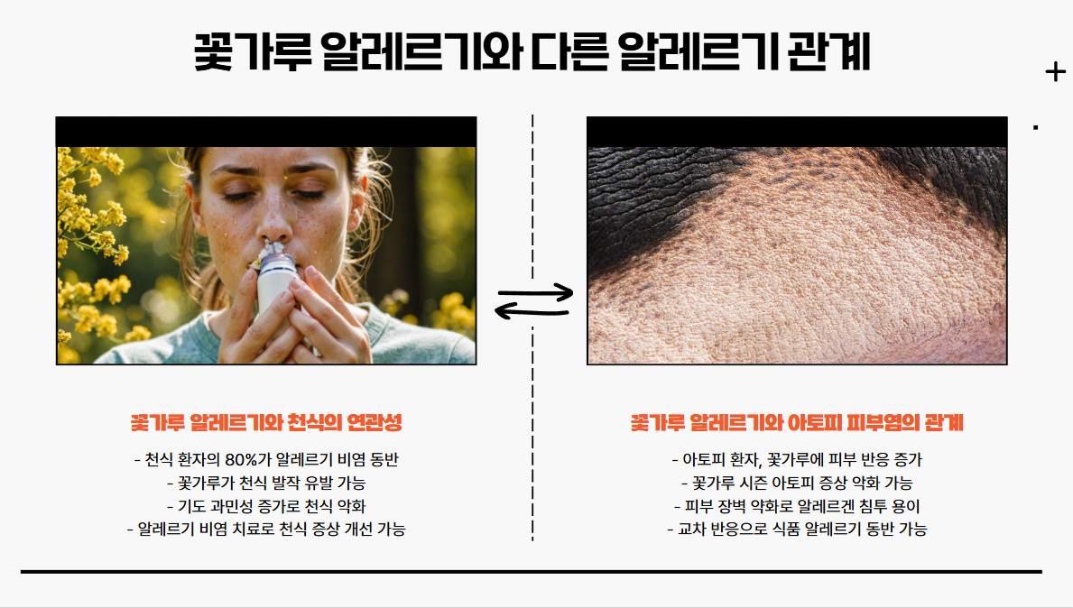꽃가루 알레르기 증상과 치료법