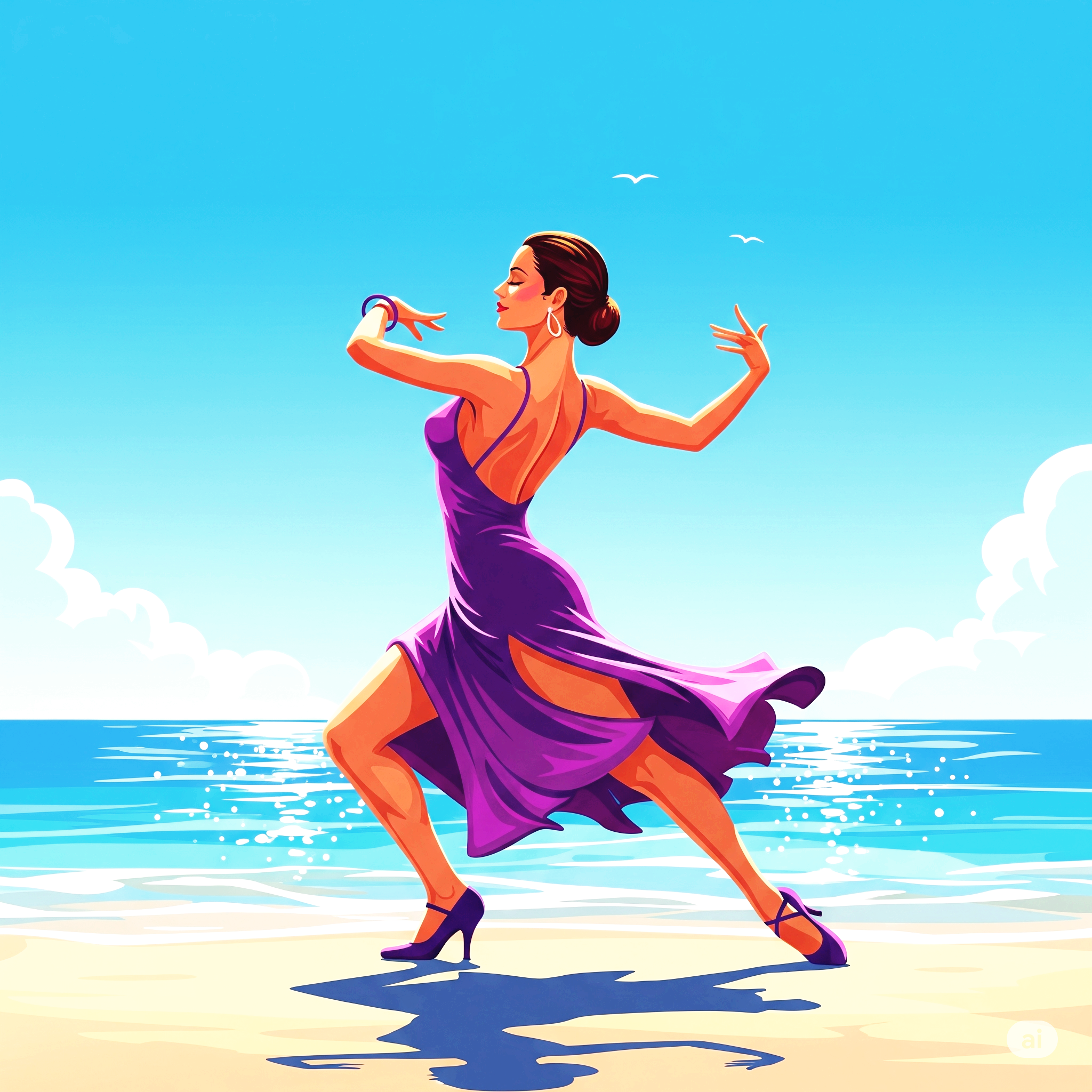 탱고 추는 여자