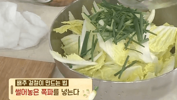 배추 겉절이 레시피