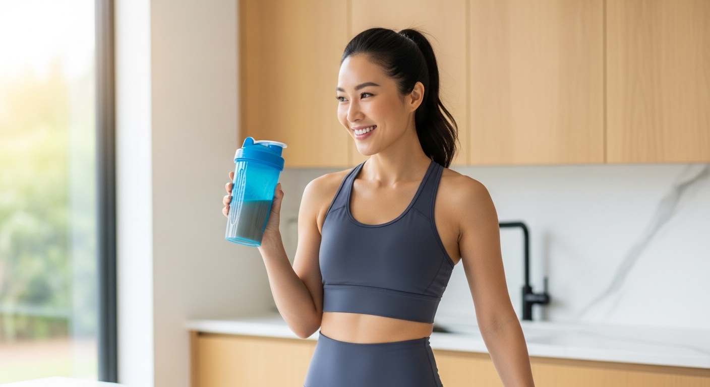 단백질쉐이크여성근력