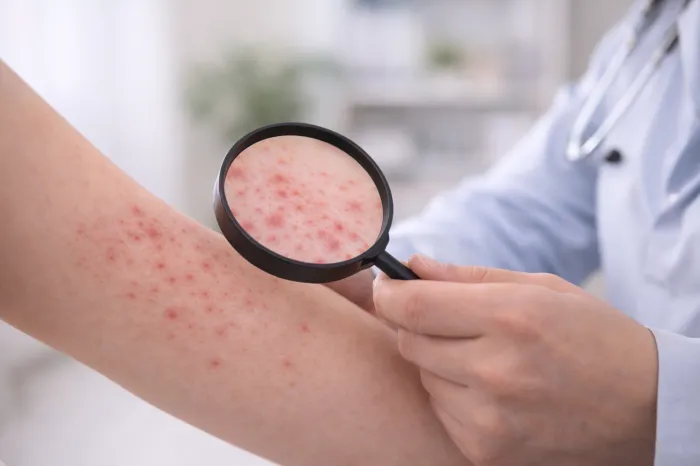 피부에 붉은반점이 생기는 이유