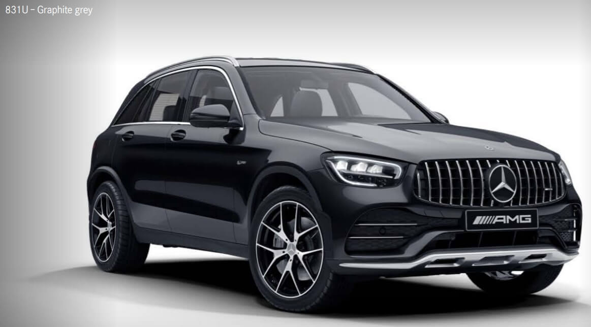 Graphite grey(색상 코드 : 831) AMG CLC 색상코드 - Graphite grey(색상 코드 : 831)