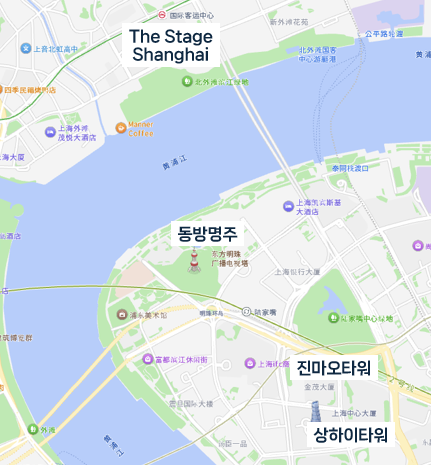 상하이 전망대 위치