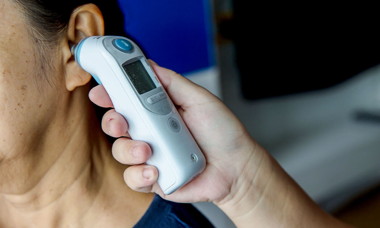 귀적외선체온계