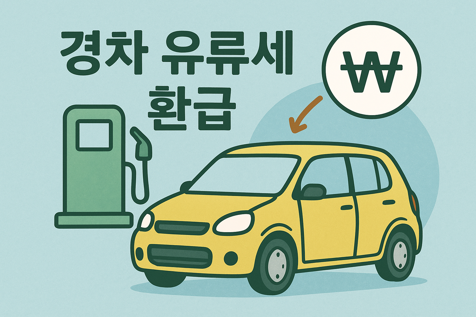 경차 유류세 환급, 꼭 신청하세요!