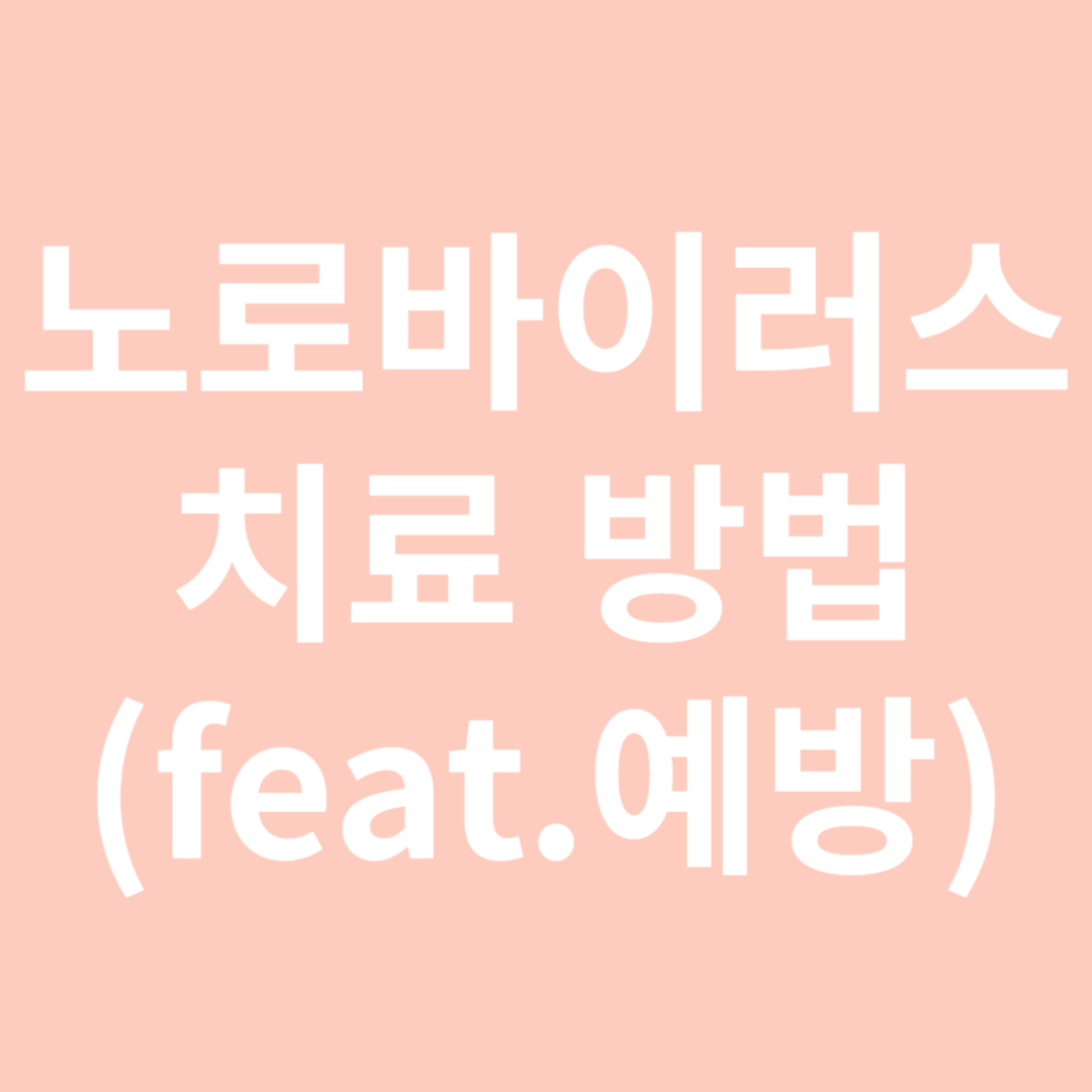 노로바이러스 치료 방법-썸네일