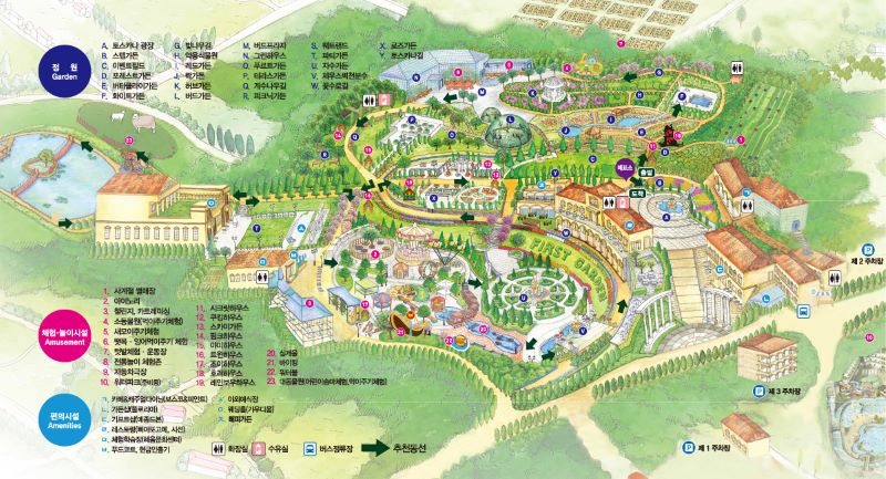 퍼스트-가든-봄꽃-축제-지도