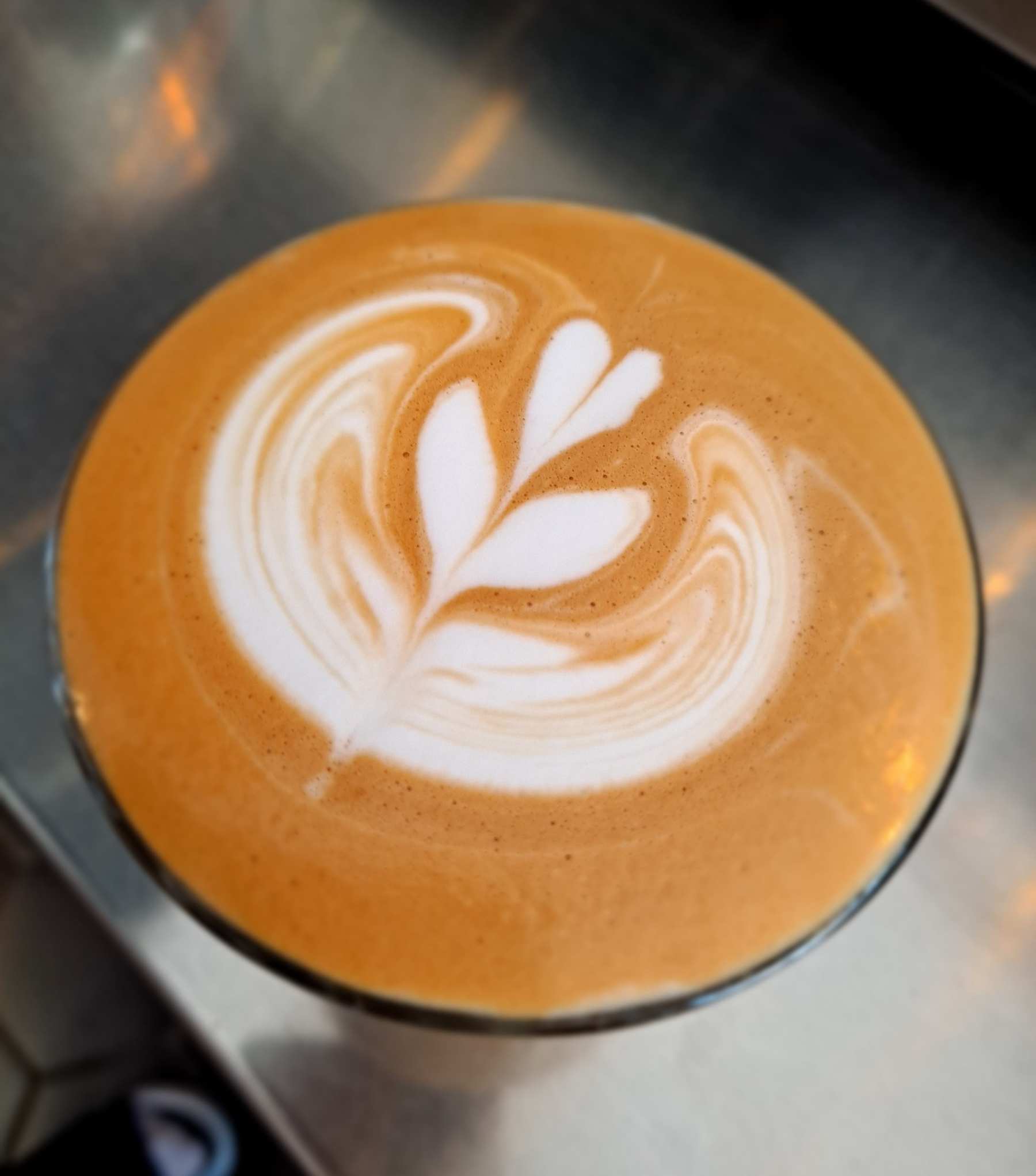 라떼아트 3단윙튤립