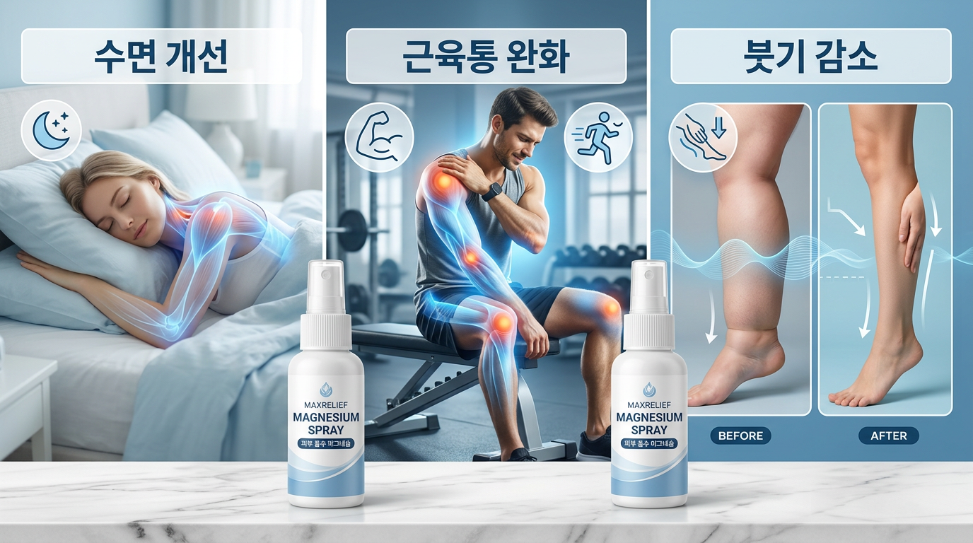 마그네슘 스프레이 고르는법 농도 성분 확인