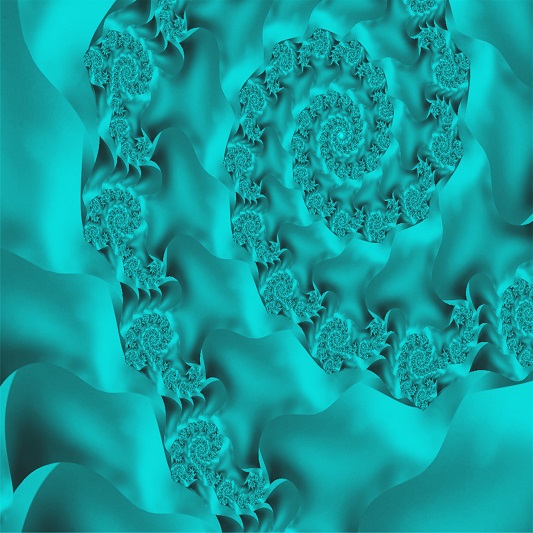 피보나치 패턴을 이용한 디지털 아트