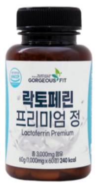 장용성 락토페린 다이어트 300 14정 식약처 기능성원료 인증 lactoferrin diet / 3000mg 락토페린 프리미엄 정 60정 해썹인증 haccp [사은품 증정], 60정, 1개