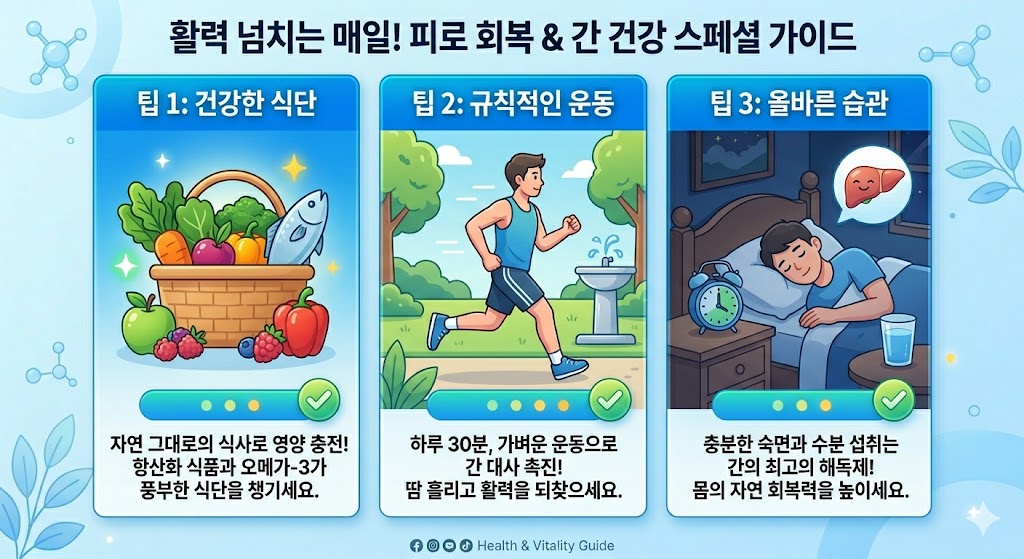 피로회복, 간기능 광고