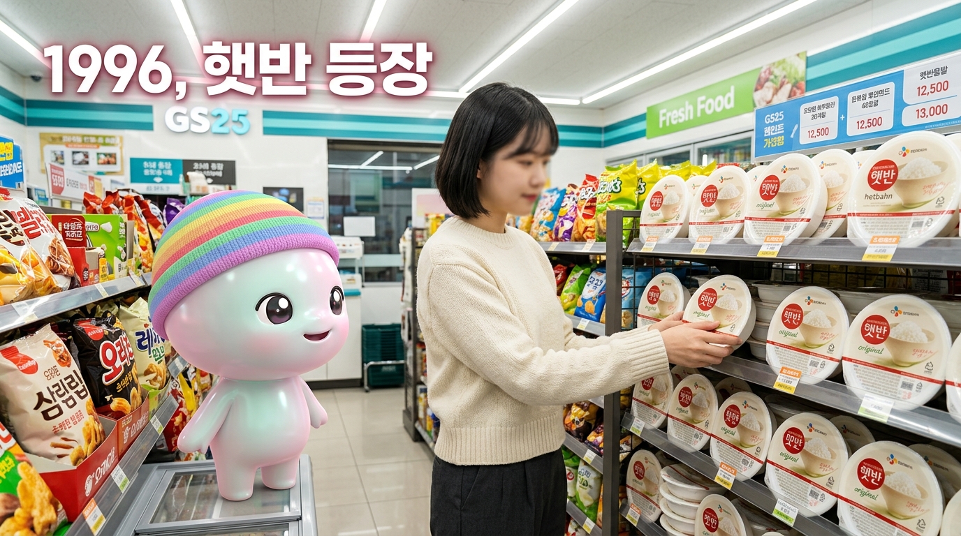1996, 햇반 등장