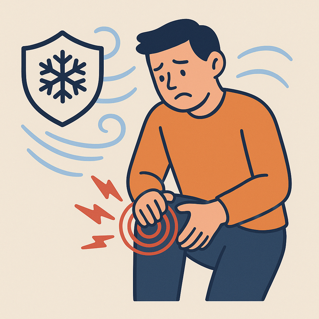 추워지면 관절 통증이 심해지는 이유와 완화하는 영양소 가이드