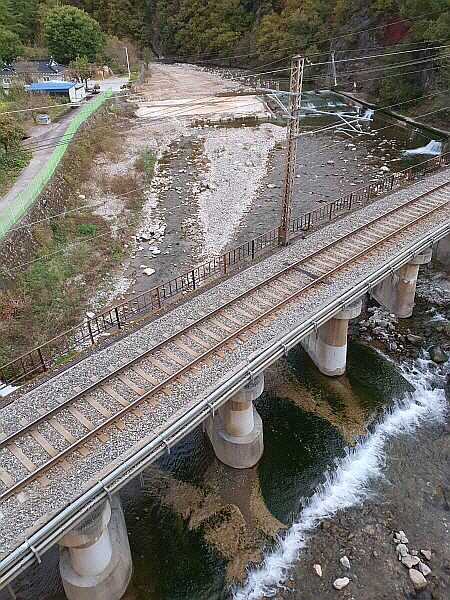 강원도 삼척시 영동선 철도