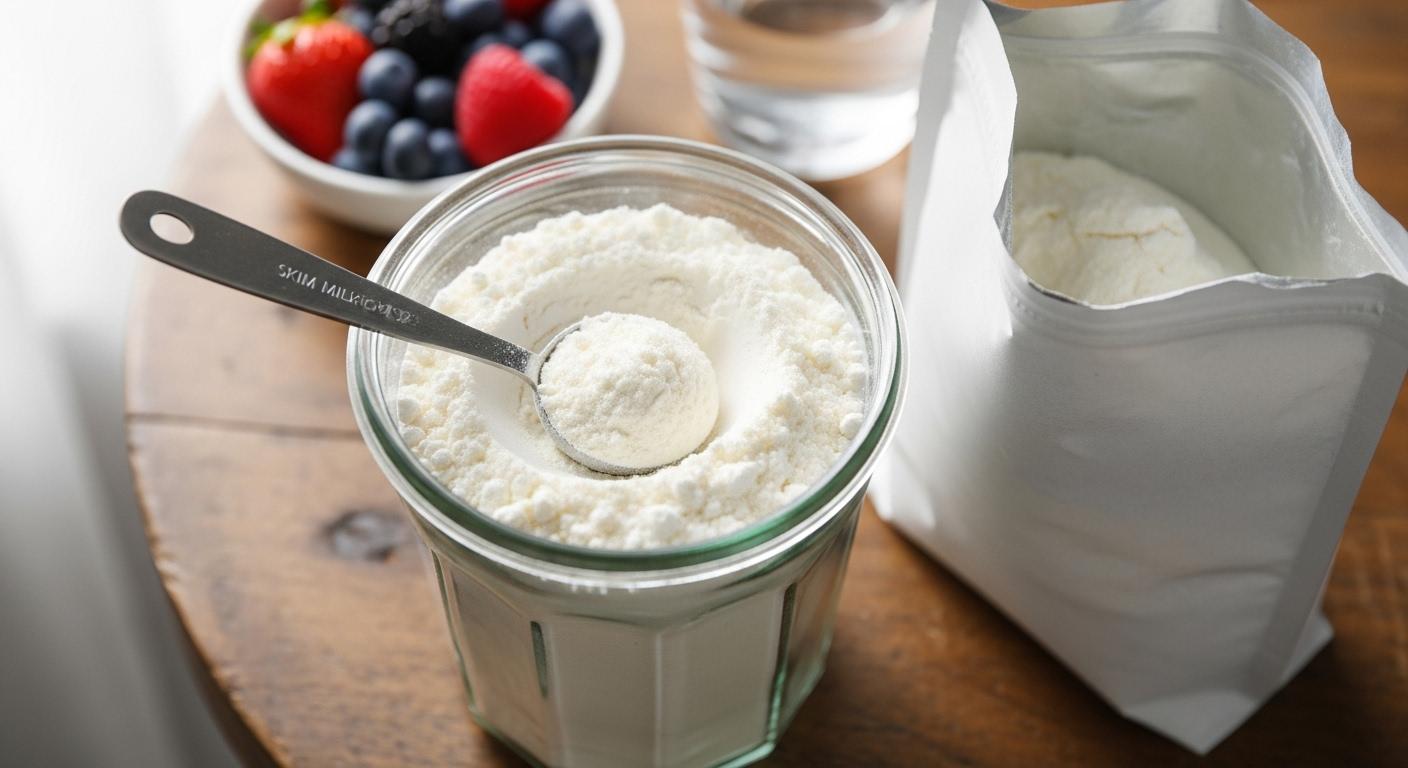 탈지분유 활용법