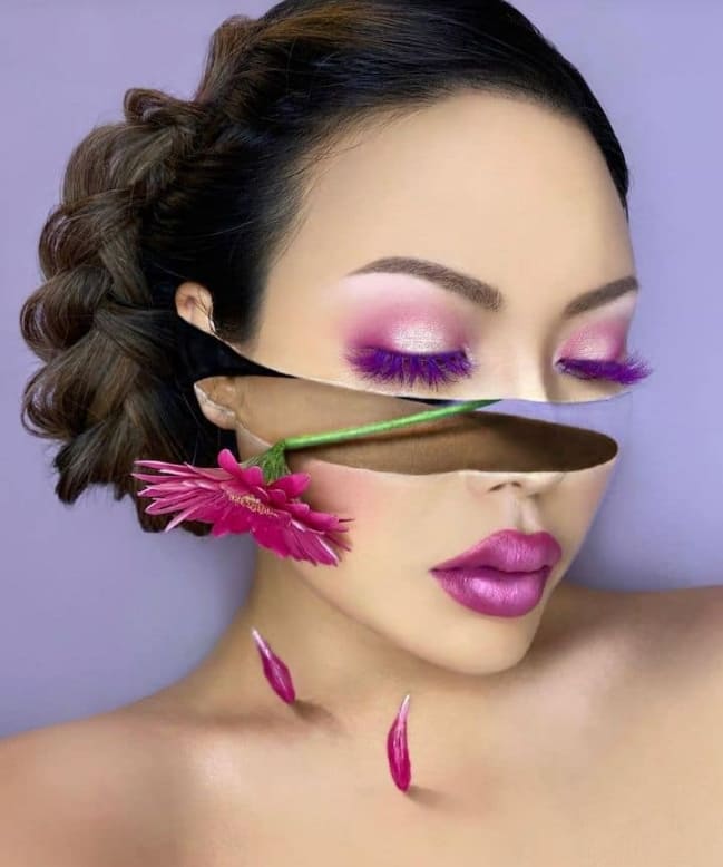 놀라운 밴쿠버의 한국인 메이크업 아티스트 VIDEO: How Mimi Choi's Facial Illusions Come Togethe