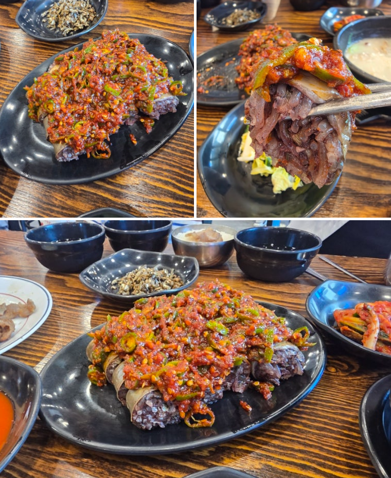 [6월 예천] 용궁단골식당 신관 방문 후기 &amp;#124; 오징어불고기와 직화돼지국밥&amp;#44; 가족과 함께한 예천 맛집