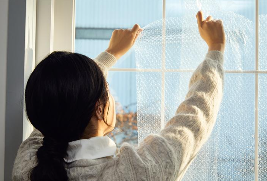 실내온도 보존 "뽁뽁이"